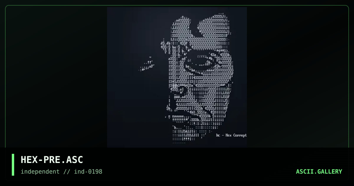 HEX-PRE.ASC, by hex corrupt, 1997