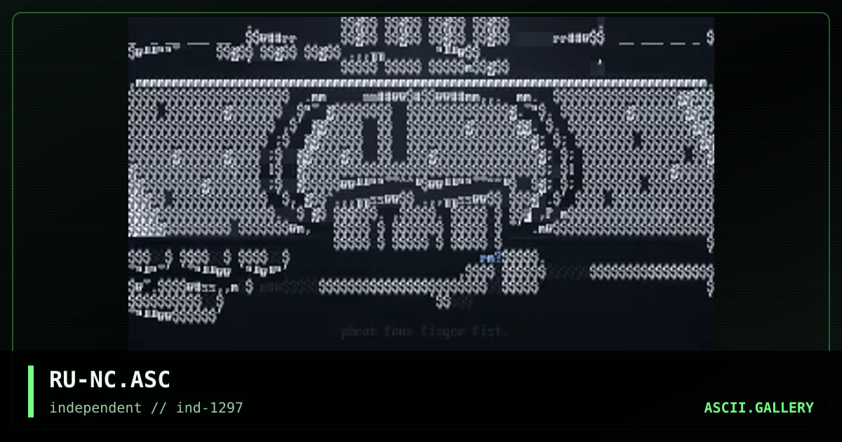 RU-NC.ASC, by rumish, 1997