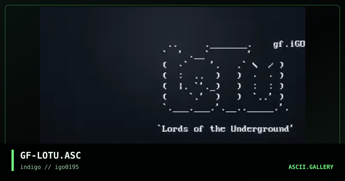 GF-LOTU.ASC, by gergoff, 1995
