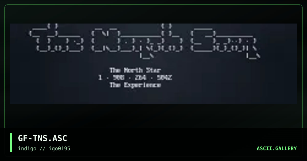 GF-TNS.ASC, by gergoff, 1995