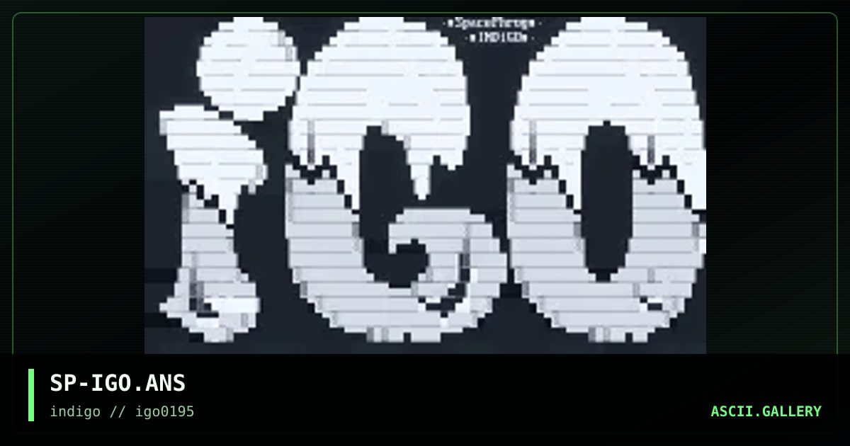 SP-IGO.ANS, by spacephrog, 1995