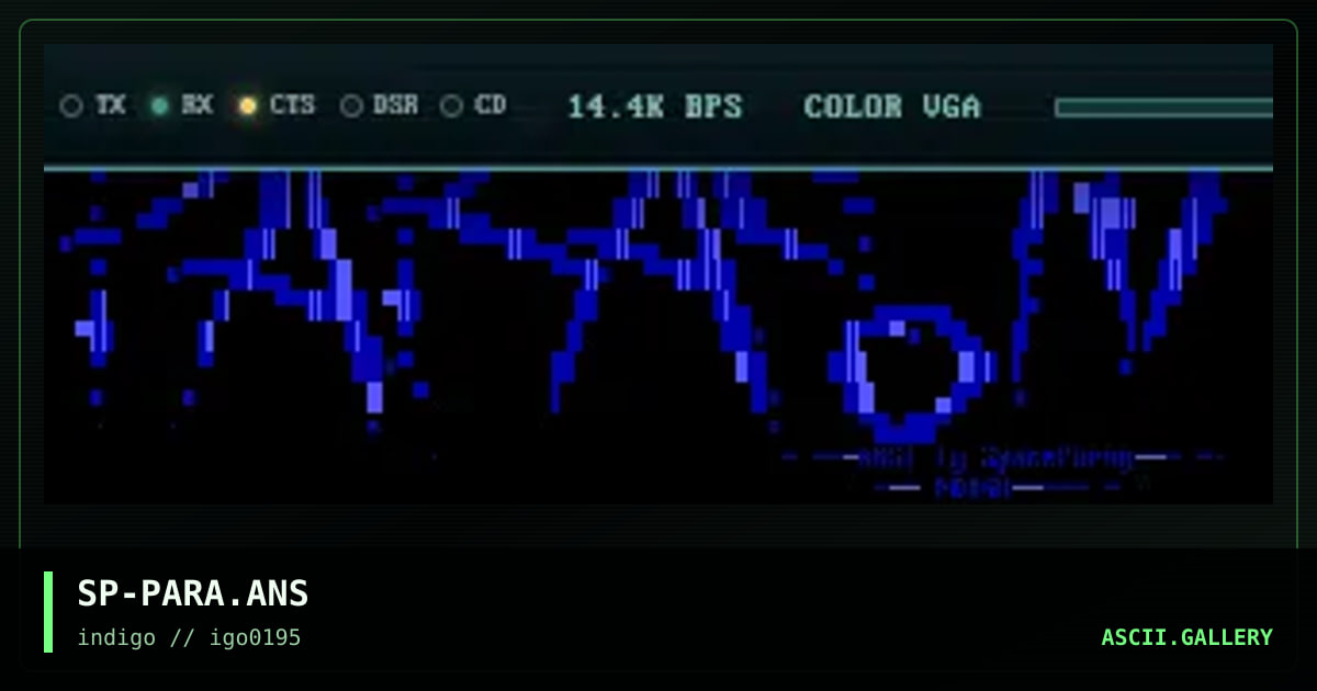 SP-PARA.ANS, by spacephrog, 1995