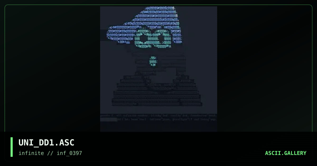 d00d no. 1, by universe, 1997