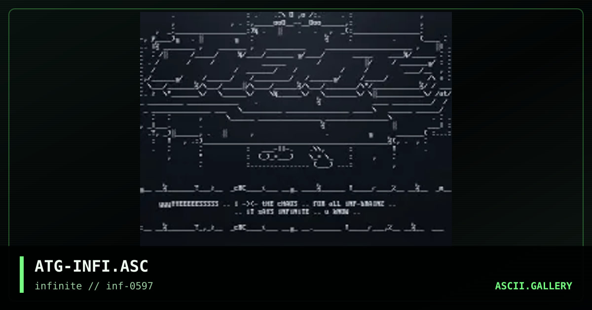 infinite logo, by attacking guard, 1997