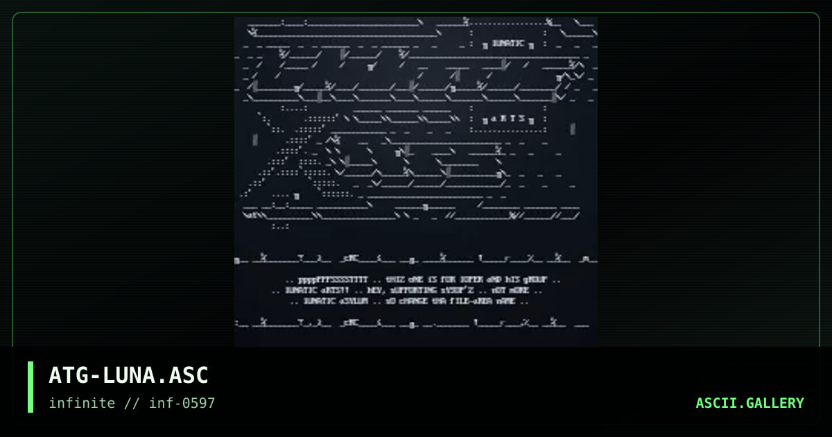 lunatic arts, by attacking guard, 1997