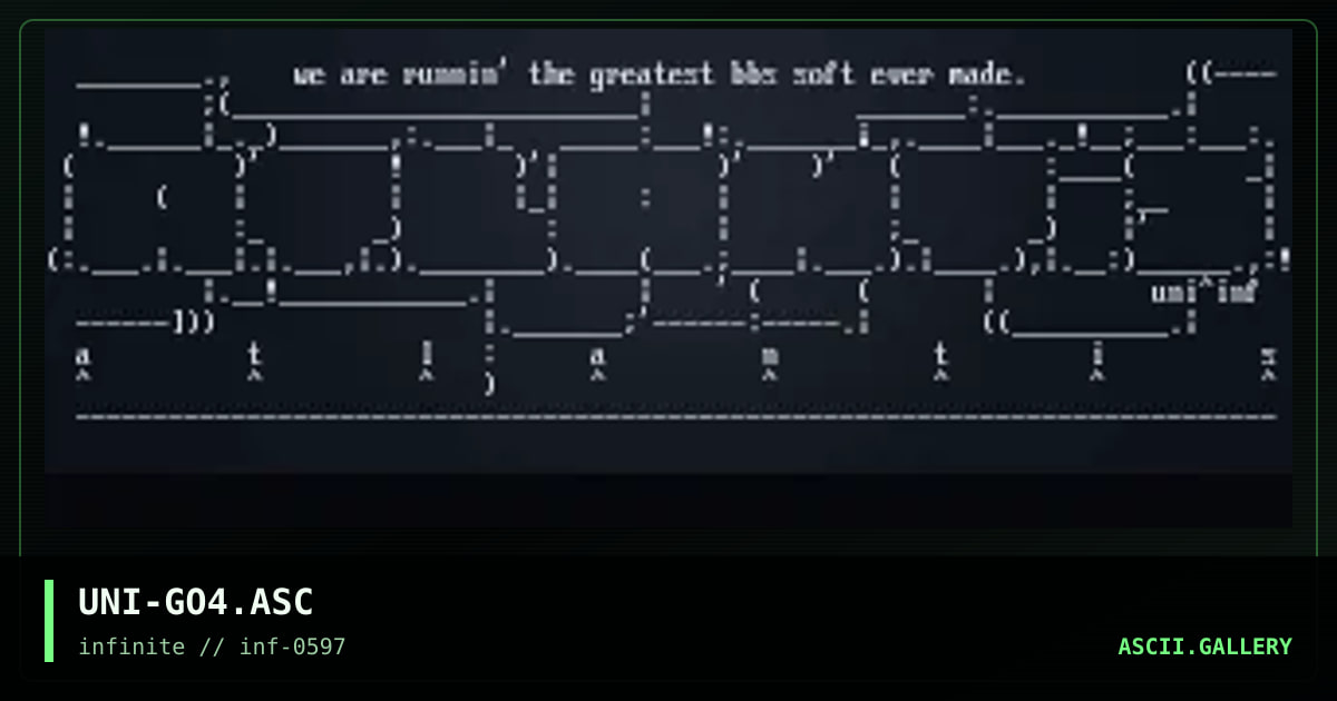 entry for the go#4 - got 2nd place, by universe, 1997