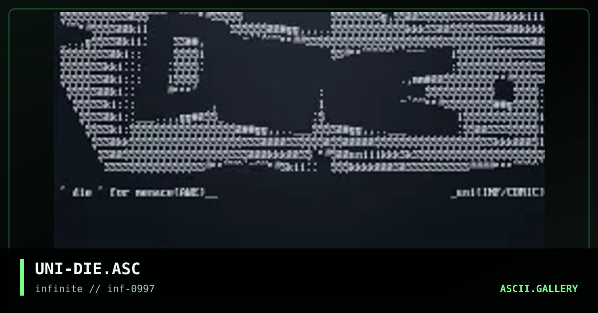 die, by universe, 1997