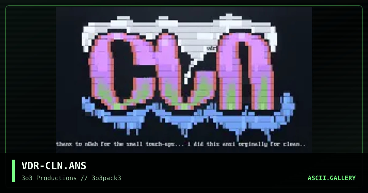 Clean, by vader-sweden, 1997