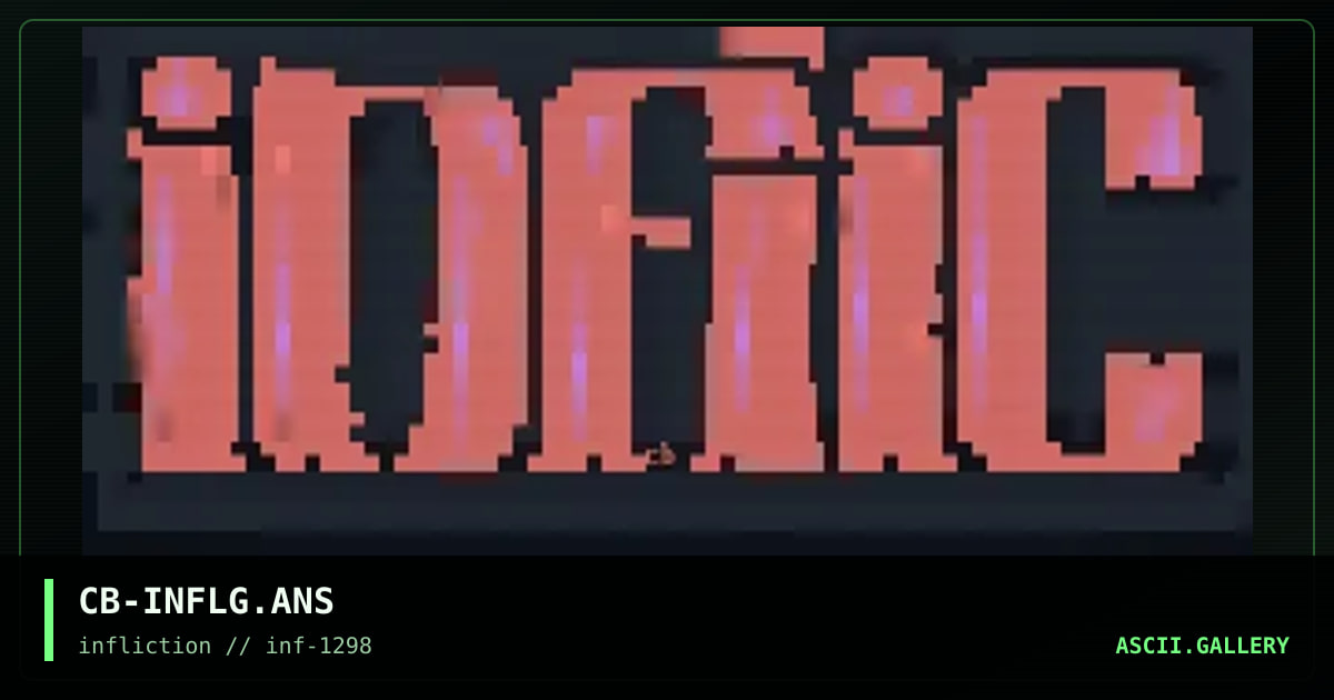 CB-INFLG.ANS, by cubeblue, 1998