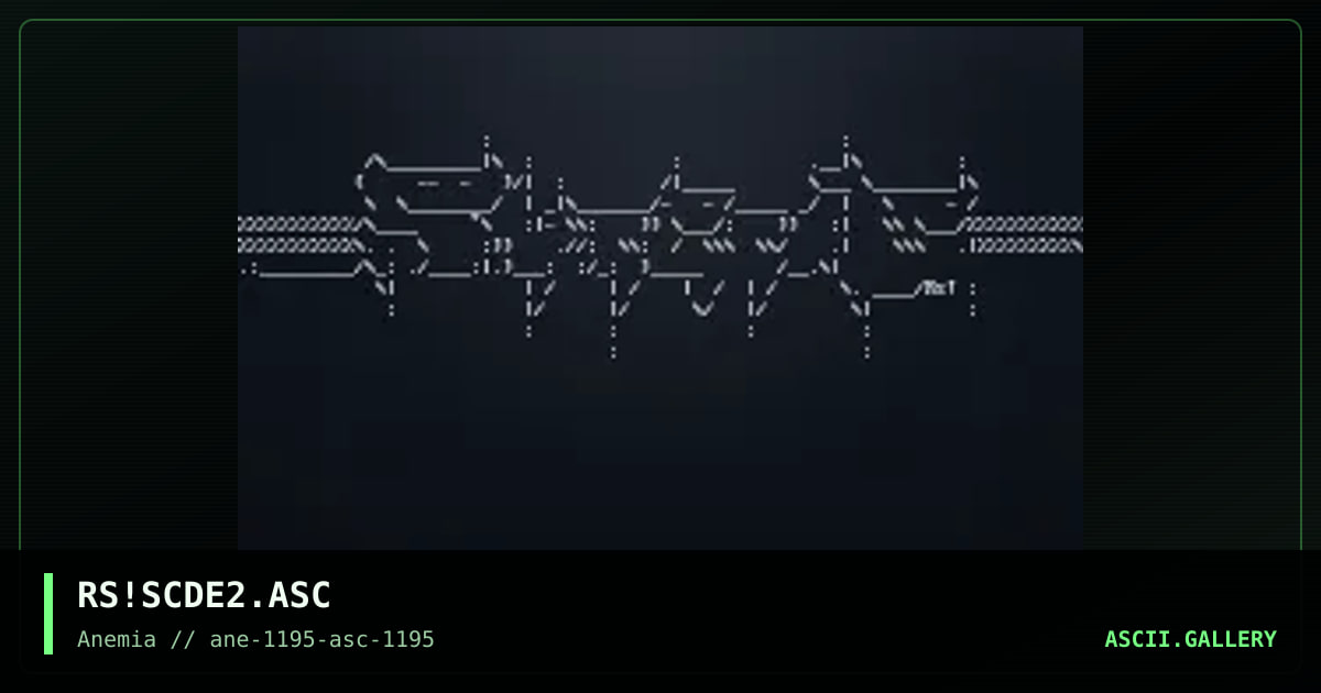 Suicide ASCII #2, by ruthless, 1995