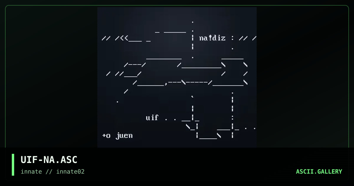 UIF-NA.ASC, by with, 2003