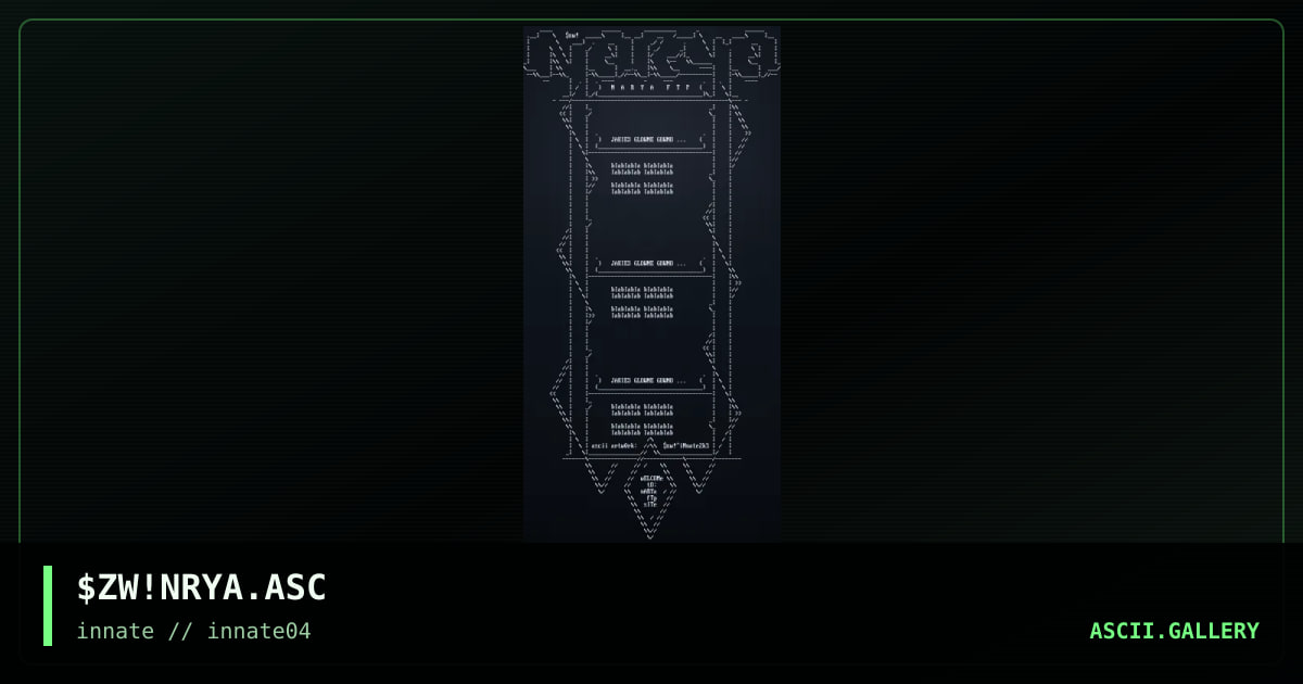 $ZW!NRYA.ASC, by szwagier, 2003