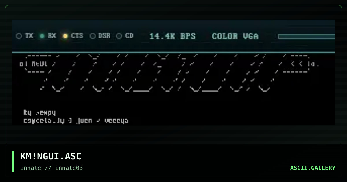 KM!NGUI.ASC, by kempy, 2003