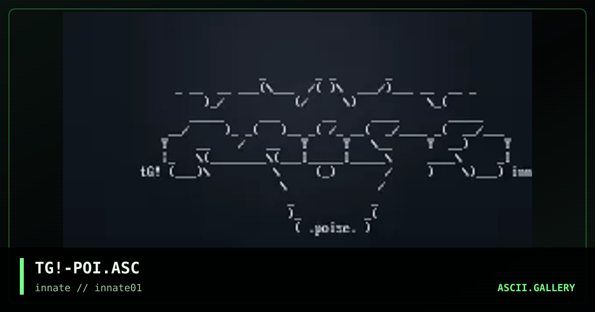 TG!-POI.ASC, by thung, 2003