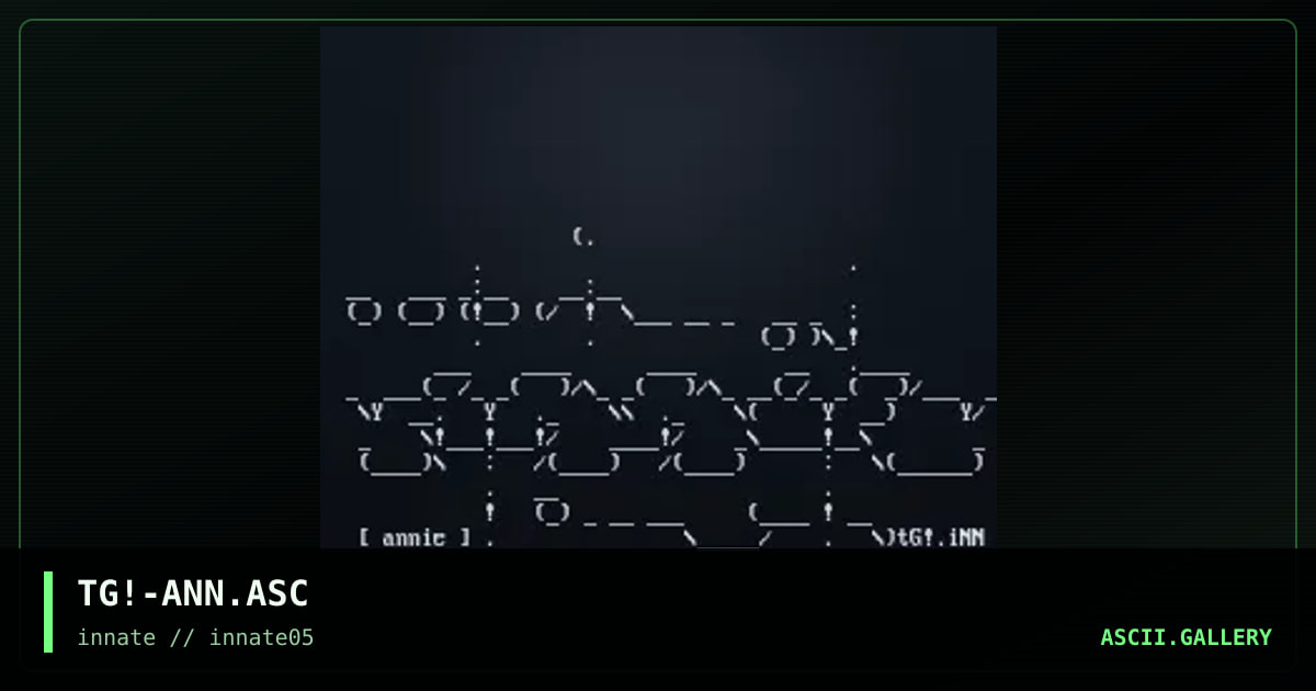 TG!-ANN.ASC, by thung, 2003