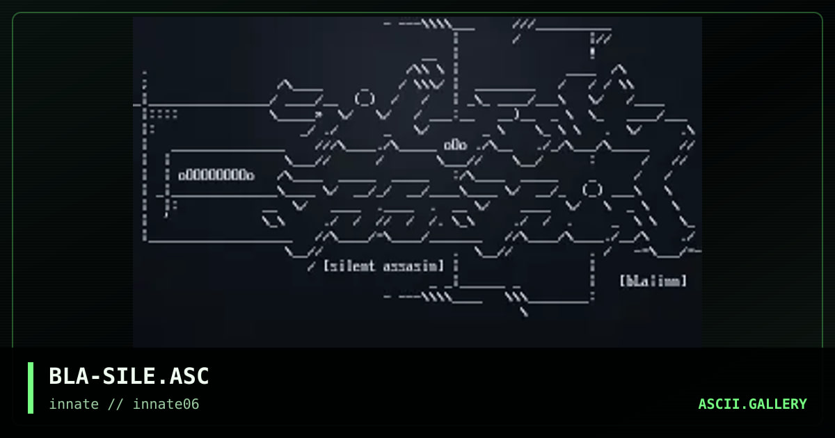 BLA-SILE.ASC, by bla, 2004
