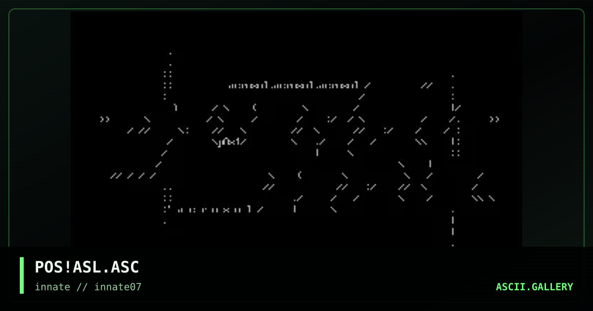 POS!ASL.ASC, by poise, 2004