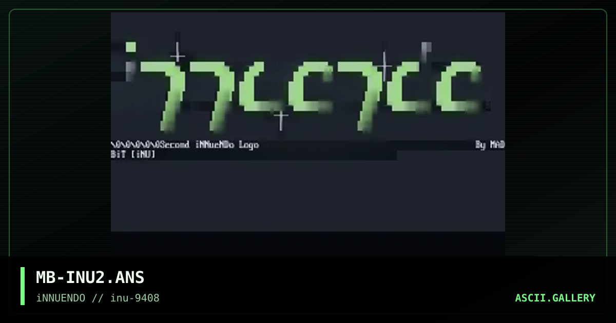 Innuendo Logo 2, by madbit, 1994