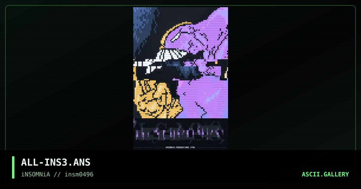 iNSOMNiA ART GROUP, by untagged, 1996