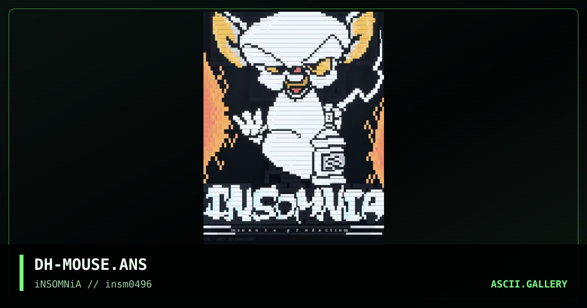 tha mouse!, by darkheart, 1996