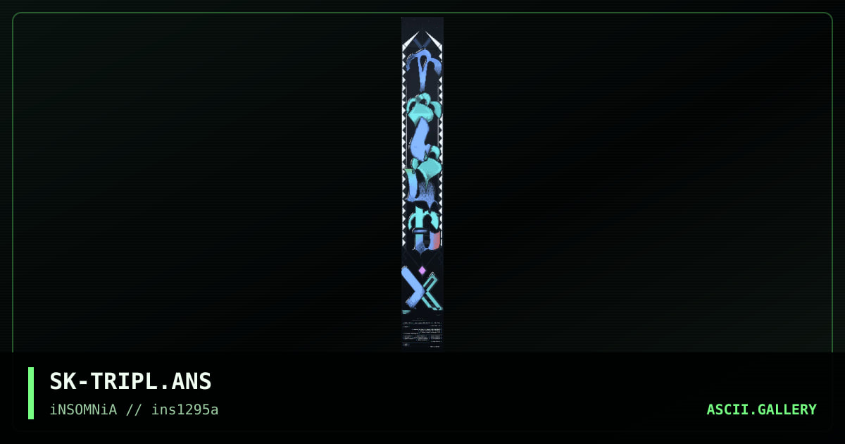 Triple X Logon, by sky, 1995