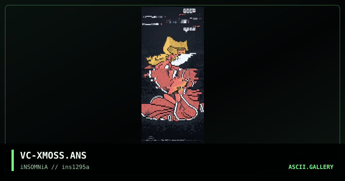 It's Christmas, babe, by voice, 1995