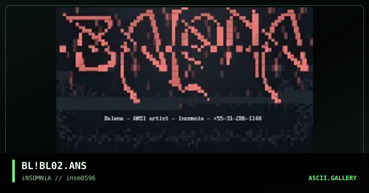 Balena!, by balena, 1996