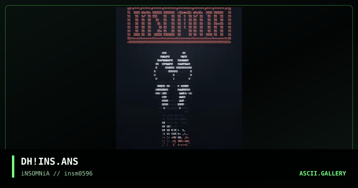 insomnia productions 1996, by darkheart, 1996