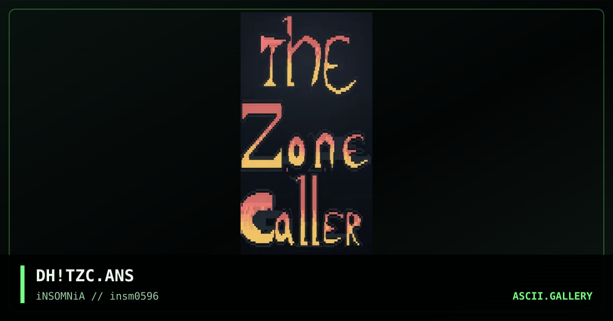 the zone caller, by darkheart, 1996