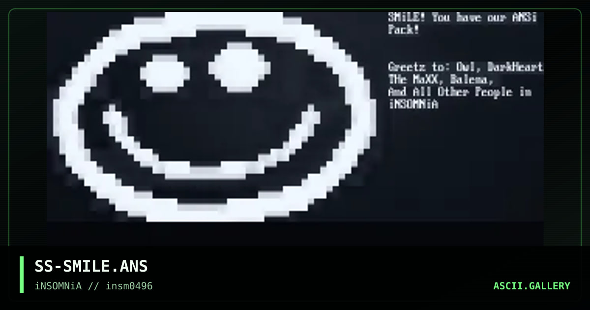 smile!, by satanic sly, 1996