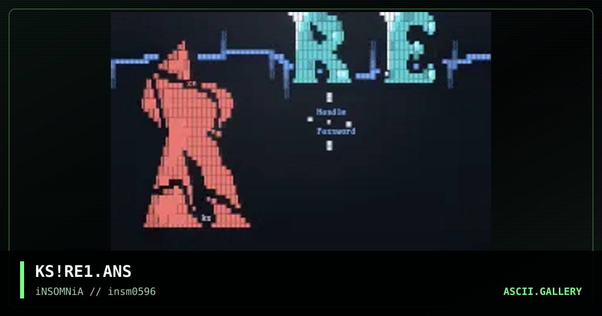 KS!RE1.ANS, by kingsaver, 1996