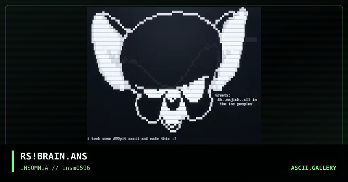 BRAIN!, by renots, 1996