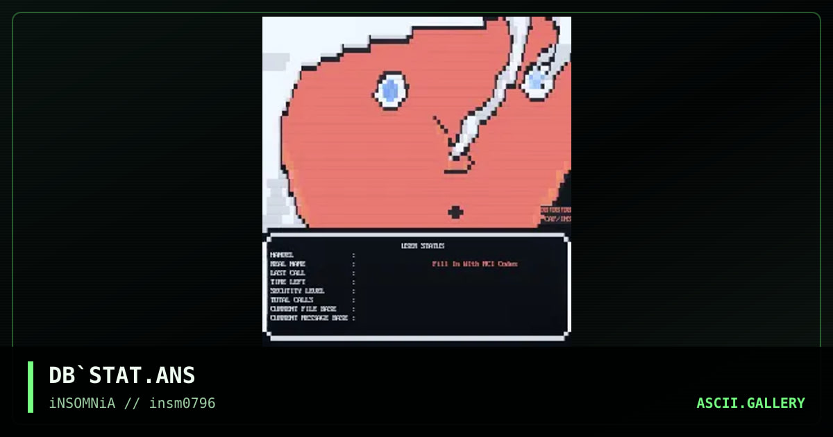 Stats.., by drunken basterd, 1996