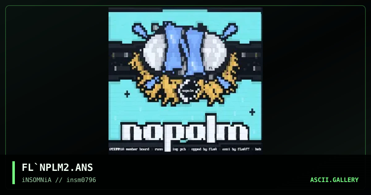 Napalm #2, by flea, 1996