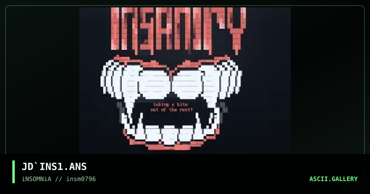 Insanity, by jandor, 1996