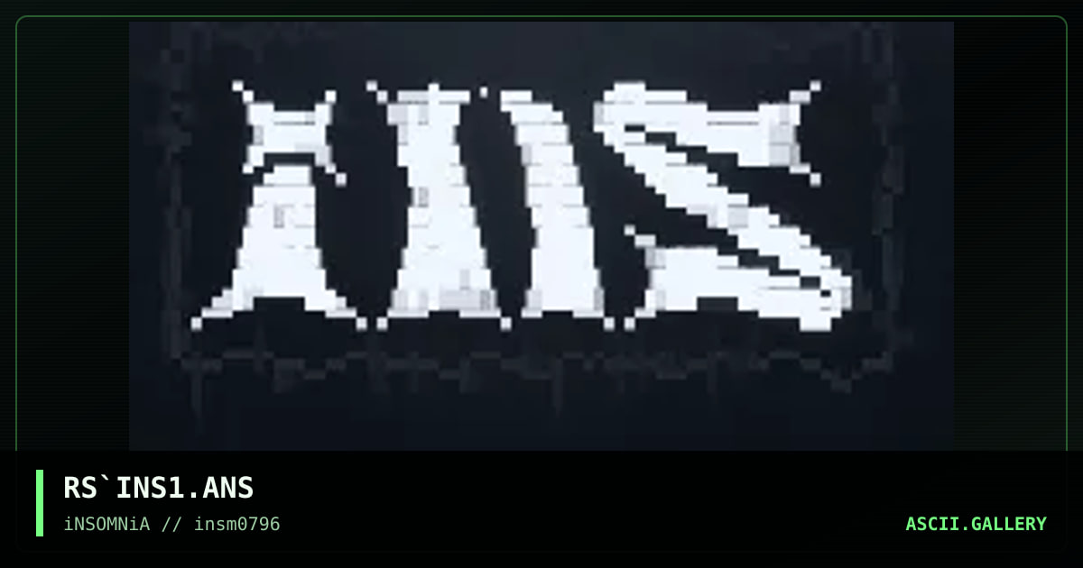 insomnia productions, by renots, 1996