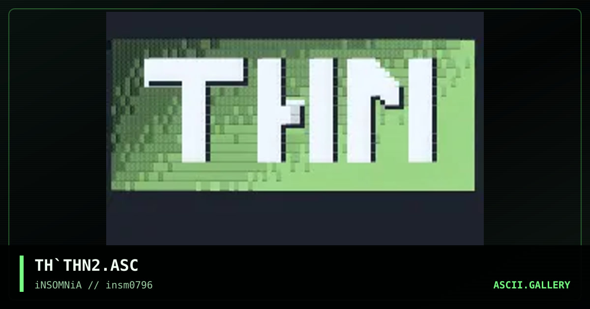 thn, by the hornet, 1996