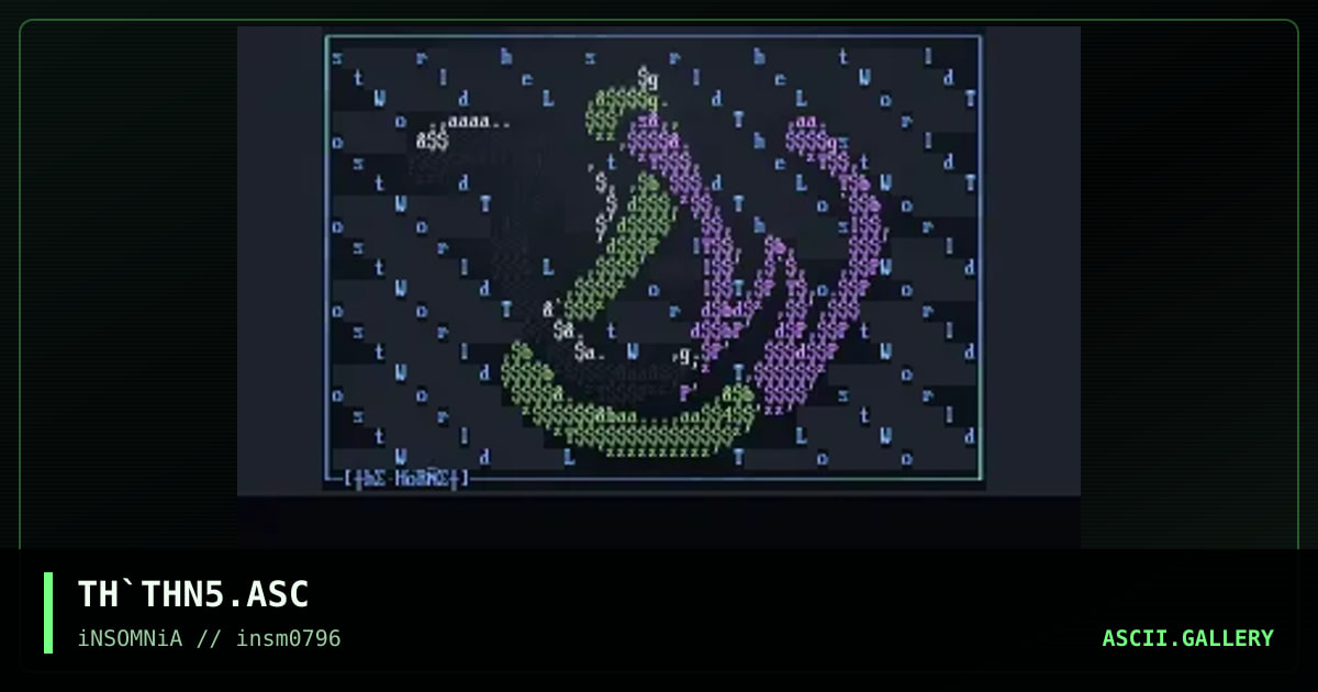 tlw, by the hornet, 1996