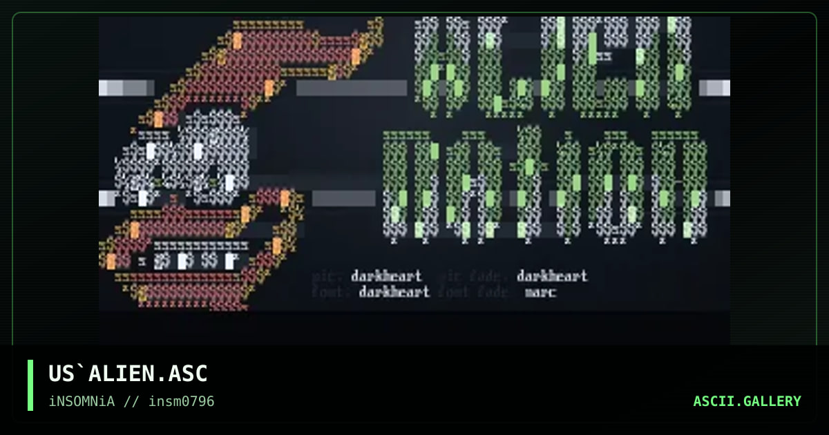 AlienNation, by darkheart, narc, 1996