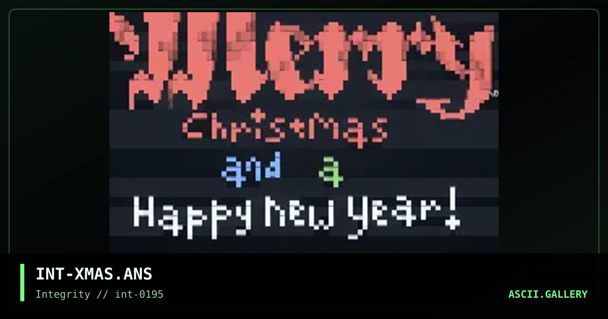 Merry Christmas!, by darkforce, havoc, everlast, grateful dead, inquisitor, pestilence, prophet, 1995