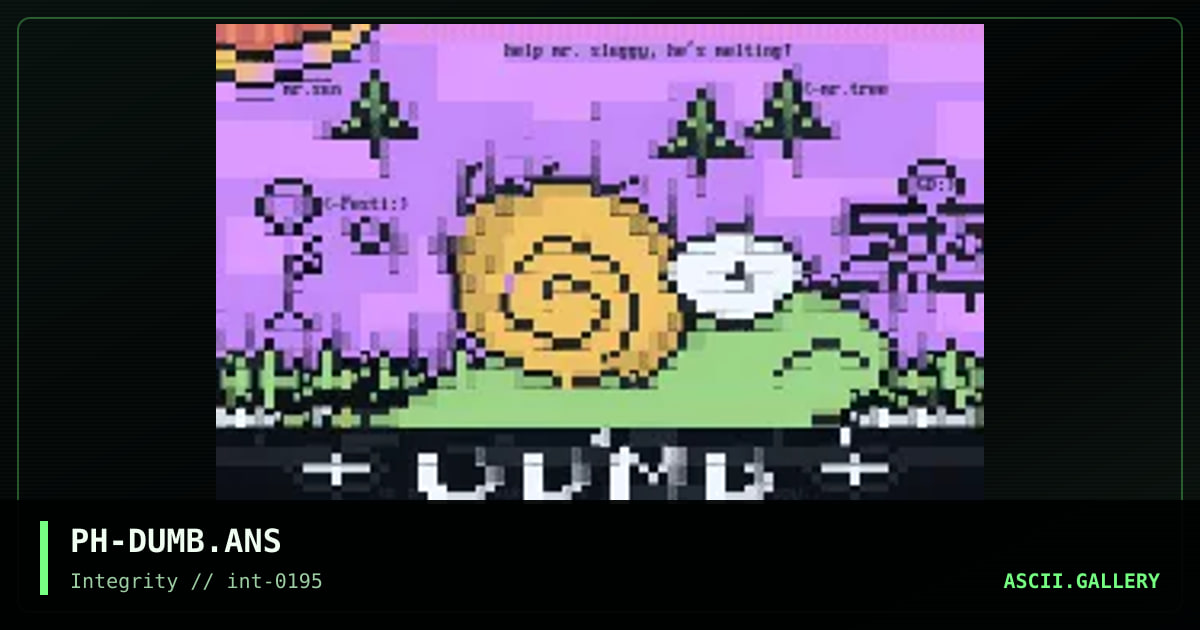 Dumb (Drawn while Stoned), by prophet, 1995