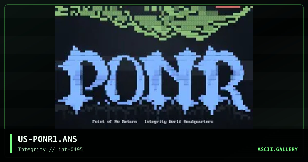 Point of No Return, by inquisitor, darkforce, 1995