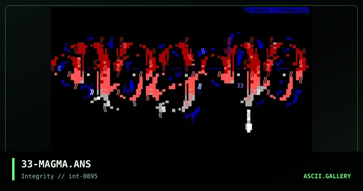 Magma, by eerie, 1995
