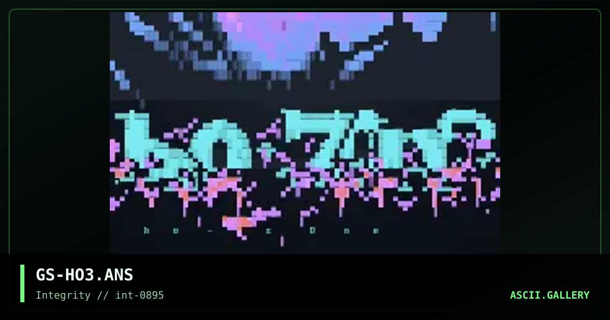 The Ho-Zone, by ghengis, 1995