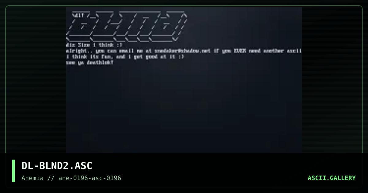 Blind File_id DIZ, by deathlok, 1996