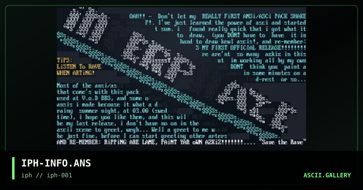 IPH-INFO.ANS, by interphaze, 1997