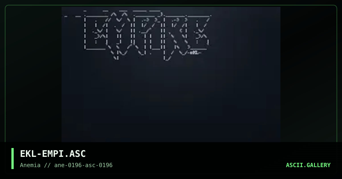 Empire, by ekoolaid, 1996