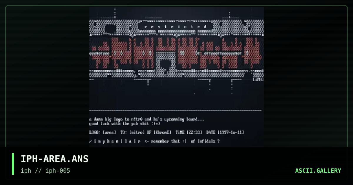 IPH-AREA.ANS, by interphaze, 1998