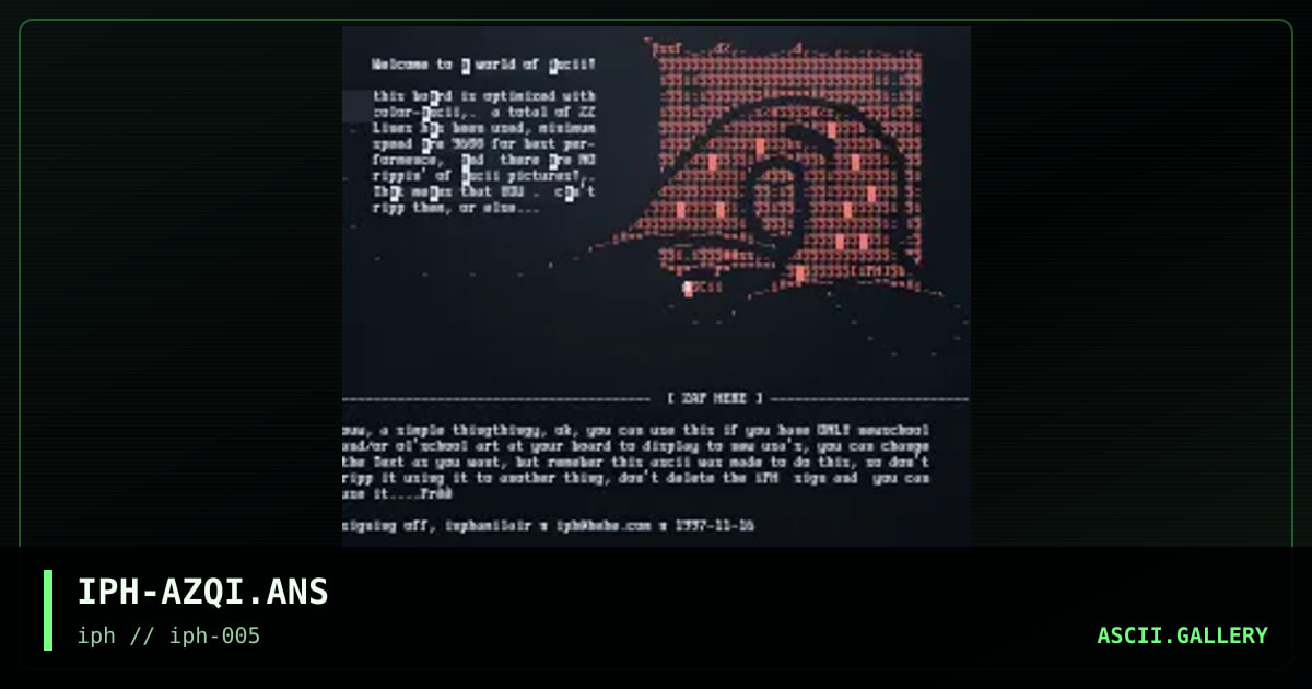 IPH-AZQI.ANS, by interphaze, 1998