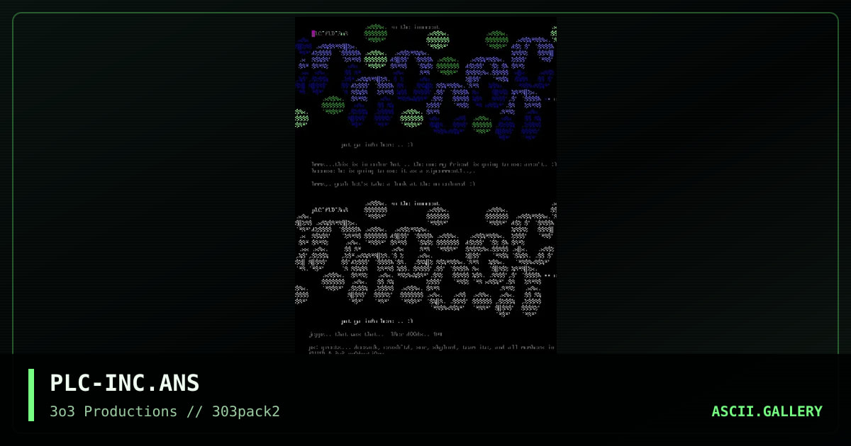 PLC-INC.ANS, by pestilence, 1997